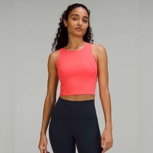 lululemon Invigorate Training Tank Top Pale Raspberry Size 8